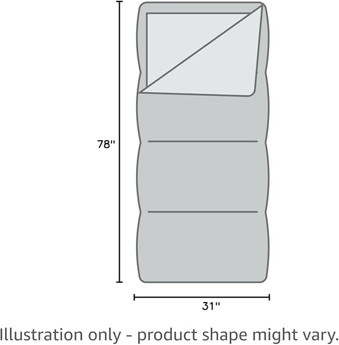 Kelty Cosmic Synthetic Fill 40 Degree Backpacking Sleeping Bag with Compression Straps, Compact and Lightweight, 2022