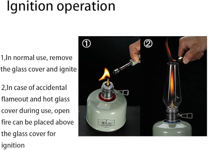 Outdoor Camping Atmosphere Lamp Retro Style Outdoor Lighting Candle Lamp Warehouse Gas Lamp T-1