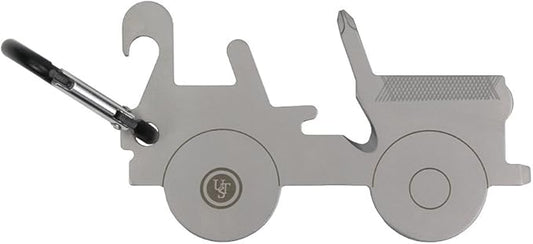 UST Tool-a-Long Multi-Tool Carabiners with Durable, Compact Stainless Steel Construction for Hiking, Kayaking, Camping, Travel and Outdoor Survival