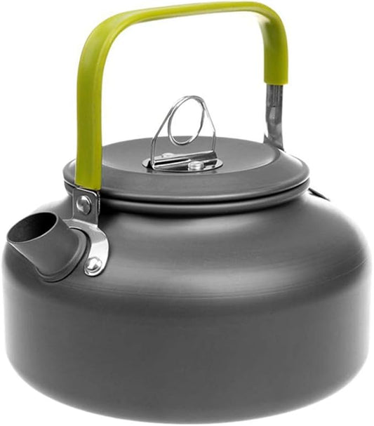 Docooler Tea Kettle, Stainless Steel Teapot, Portable Coffee Pot, Whistling Water Kettle, Camping Picnic Stove Top 0.8L/1.1L/1.2L/1.6L