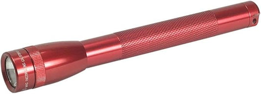 Maglite Mini Incandescent 2-Cell AAA Flashlight, Red