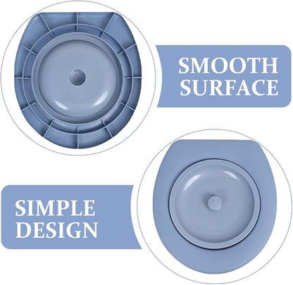 FOMIYES Toilet Seat Bucket with Lid Toilet Mat Potty Seat for Toilet Water Barrel Camping Supplies Portable Toilet Simple Pvc Plastic Barrel Elder