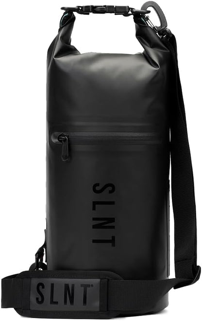 Silent Pocket SLNT Waterproof Faraday Dry Bag Military-Grade Nylon 10 Liter Faraday Bag - RFID Signal Blocking Dry Bag/Waterproof Backpack Protects Electronics from Water, Spying, Hacking