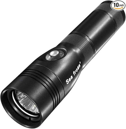 Aluminum Flashlight，Bright, Waterproof, Powerfuly, Excellent Choice for Emergency LED Flashlights for Home, Flashlight for Camping Gear、Hiking (MK-12)
