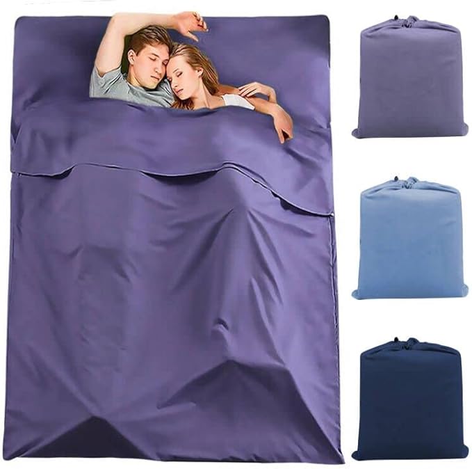 Sleeping Bag Liner Camping Travel Sheet Lightweight Hotel Sheet Compact Sleep Bag Camping Youth Hostels