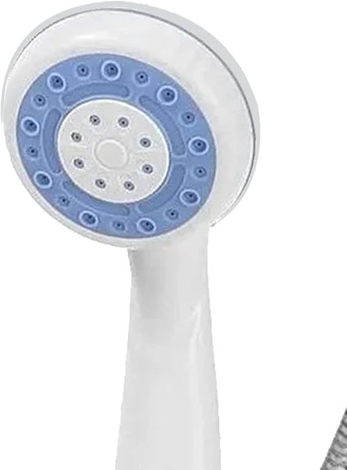 Portable Outdoor Shower with Shower Pump, 2200mAh Battery Powered Camping Shower with 59.1Inch Hose, Water Saving, Camping Showerhead for Beach Hiking