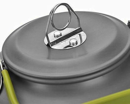 Doorslay Outdoor Camping Kettle, Aluminum Alloy Tea Kettle with Carrying Bag, Compact Lightweight Coffee Pot, 0.8L/1.1L/1.2L/1.6L Optional