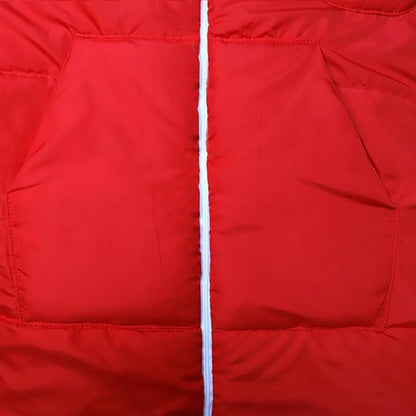 Thermotuff Wearable Sleeping Bag with Dual Hoodie, Zippered Arm Holes, Pockets & Adjustable Drawstring - Ideal for Camping, Cold Weather Hiking, and Stadium Sak Blanket
