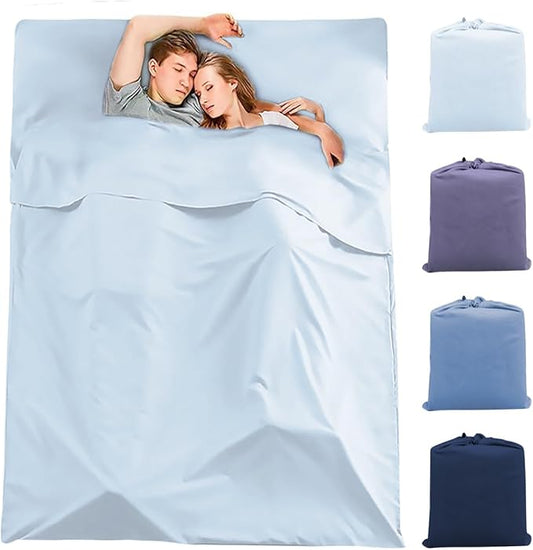 Sleeping Bag Liner Camping Travel Sheet Lightweight Hotel Sheet Compact Sleep Bag Camping Youth Hostels