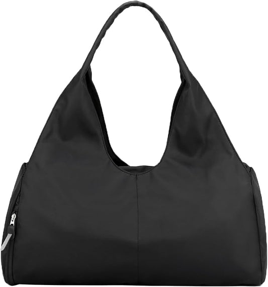 forestfish Yoga Gym Bag for Women with Shoes Compartment & Wet Dry Storage Pockets Lightweight Duffel Bag