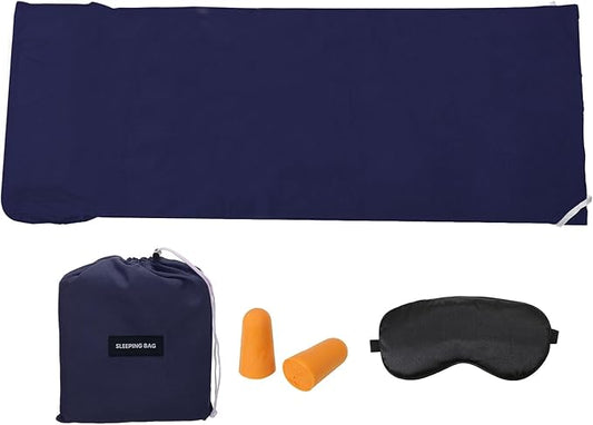 PATIKIL Sleeping Bag Liner Lightweight Soft Travel Camping Sheet Sleep Sack Compact Sleeping Bags Set with Carry Bag for Backpacking Camping Travel Hotel