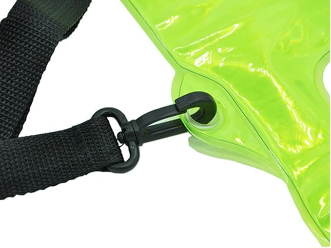 Lsgoodcare 5Pcs Portable Two Way Radio Waterproof Rainproof Bag Case Pouch Compatible with Motorola Kenwood Midland UV-3R UV-5R PX-888 Walkie Talkie Radio,5 Inch x 13.8 Inch, Green