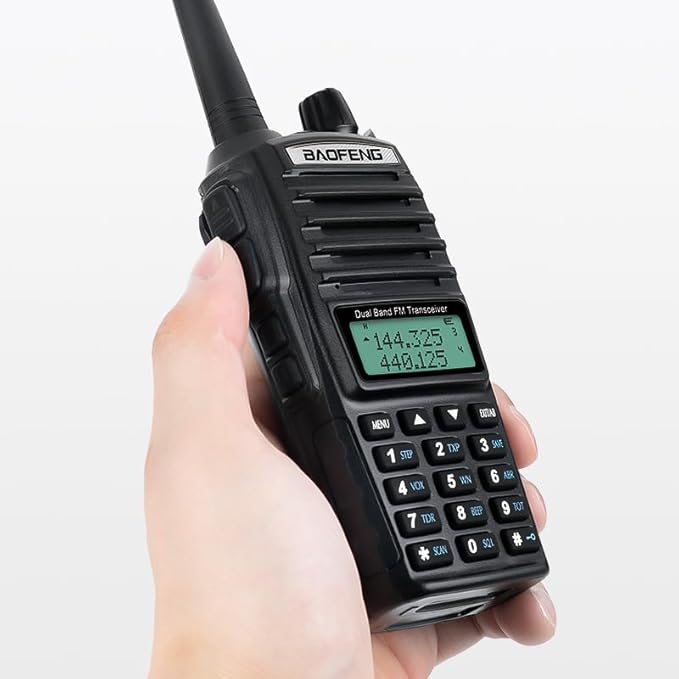 BaoFeng Radio BaoFeng UV-82 High Power Ham Radio Handheld Dual Band Portable Two Way Radio Walkie Talkies with Dual PTT Earpiece