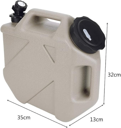 Water Container with Spigot - 2.6Gallon/3.2Gallon Water Jug Portable Camping Water Tank BPA Free - Emergency Water Storage for Camp Outdoor Hiking