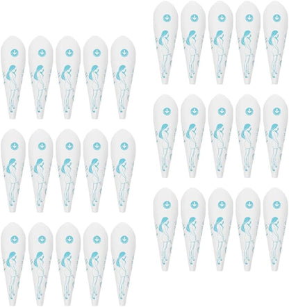 Ciieeo Portable Toilet 30Pcs Disposable Female Urination Device Paper Pee Funnel Women Portable Female Urinal Funnel Standing Pee for Pregnant Wounded Travel Camping Outdoor Activities Go Girl