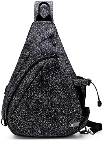 Water-Proof Sling bag/Crossbody Backpack/Shoulder Bag with USB Charging Port for Travel, Hiking, Cycling, Camping