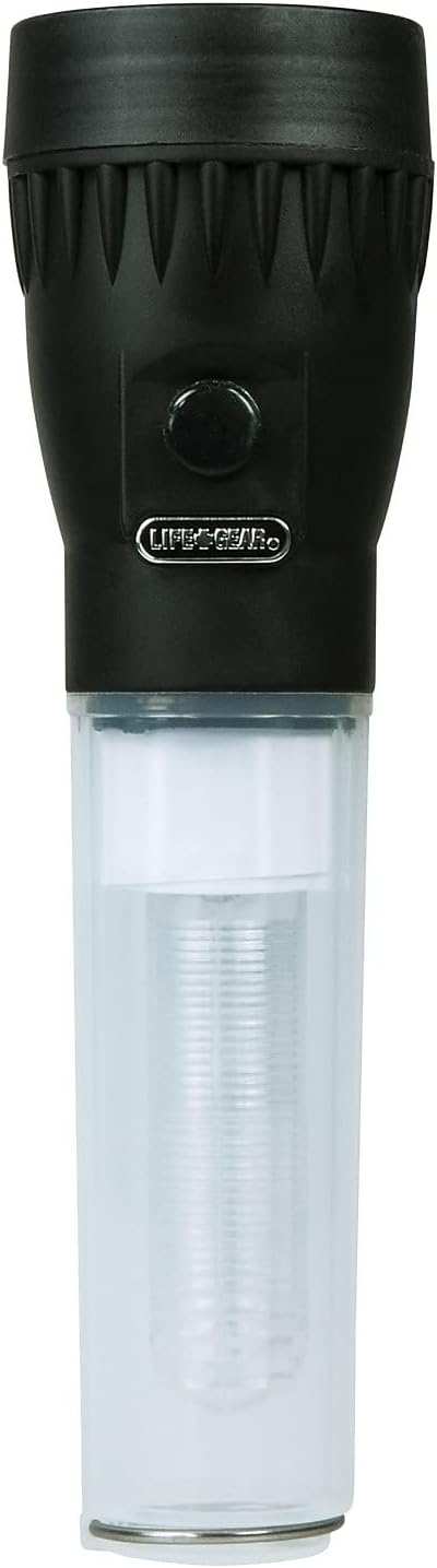 Life+Gear 7.8" 200-Lumen Floating Flashlight and Lantern, Red (41-3744)
