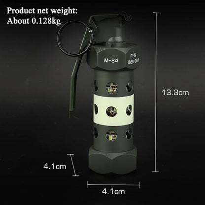 CS Airsoft Flashlight Flashbang Plastic Grenade Toy Model Emergency Camping Lamp Portable Lantern Tactical Gear Accessories for Army Fans Military
