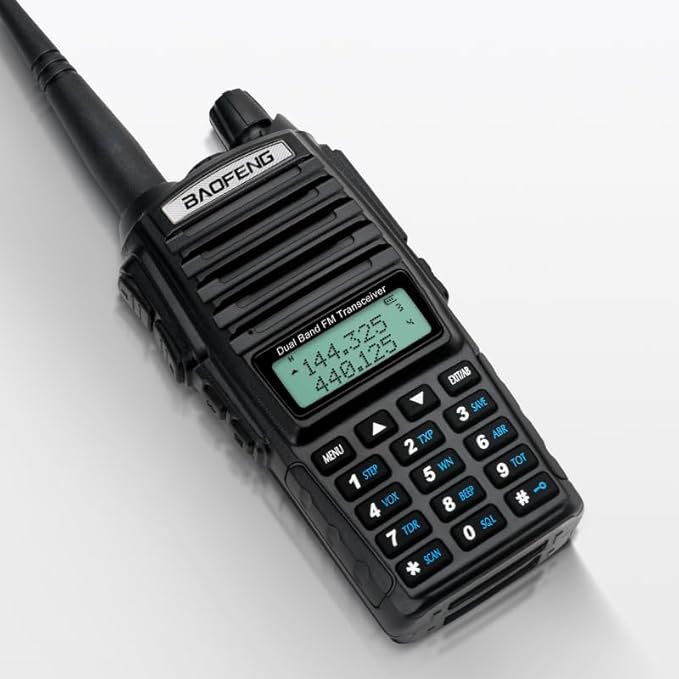 BaoFeng Radio BaoFeng UV-82 High Power Ham Radio Handheld Dual Band Portable Two Way Radio Walkie Talkies with Dual PTT Earpiece
