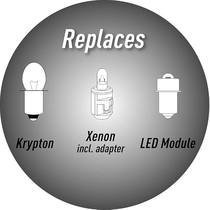 LiteXpress LXB525 2 Mode LED Upgrade Module 525 or 55 Lumen for 3-6 C/D Cell Maglite Torches