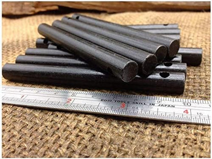 10 PCS Fire Starter Rod Magnesium Rod Flint， Ferrocerium Flint Premium Lighter 8x0.8cm - Glow in The Dark Survival Tool Kit for Outdoor Camping Living Survival Outdoor Flint Stick Camping Supplies