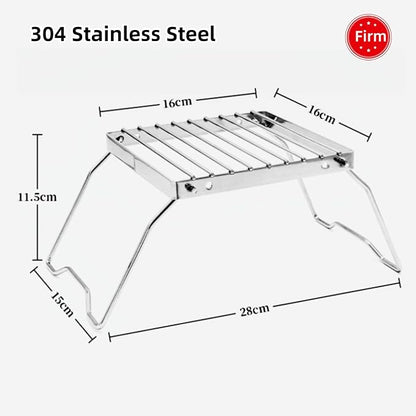 Stove bracket outdoor camping, mini, white