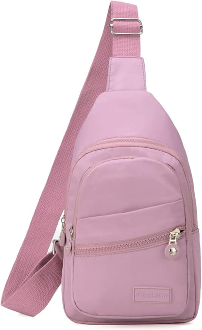 Small Sling Backpack Crossbody Sling Bag, Chest Bag Daypack Fanny Pack Cross Body Bag for Outdoors Hiking Traveling