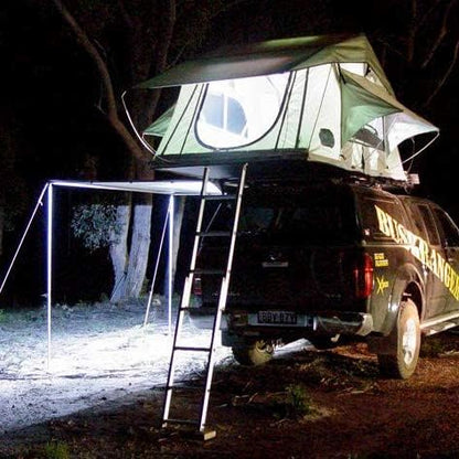 ALL-TOP Flexible Camping Light Strip with Mounting Jacket - 1300 Lumen - (White/Amber) - IP67 Dual-Protection Water Resistance - RV Camping, Overland, Awning Light and Boating