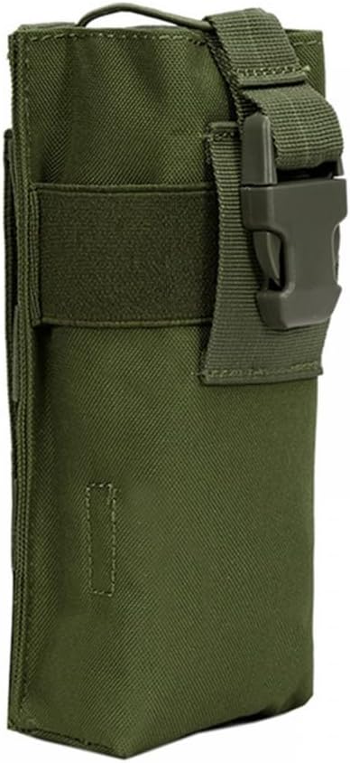 DONGKER Tactical Talkie Holder,Waterproof Molle Water Bottle Bag Nylon Talkie Pouch for Camping Outdoor Activities