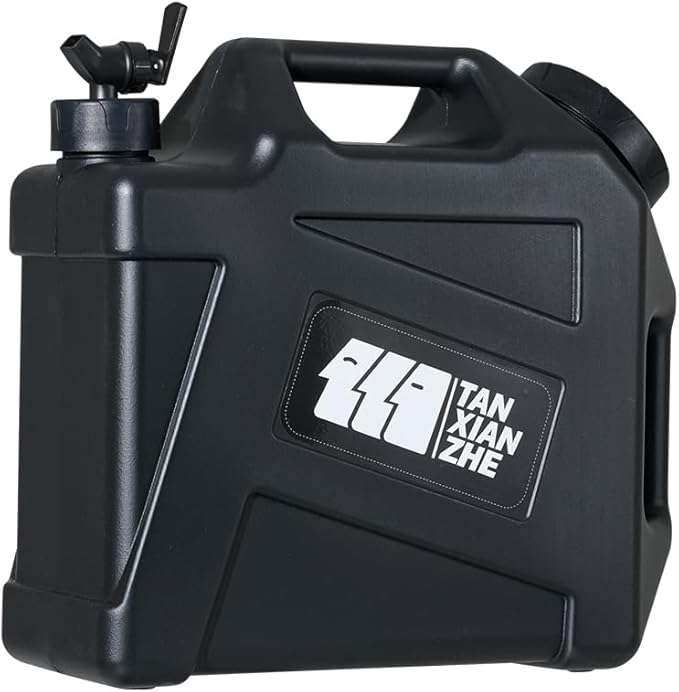 12L Portable Water Containers with Spigot, Water Jug BPA Free No Leakage Double Handle Emergency Water Tank for Outdoor Hiking Camping Picnic Barbecue Indoor Water Storage