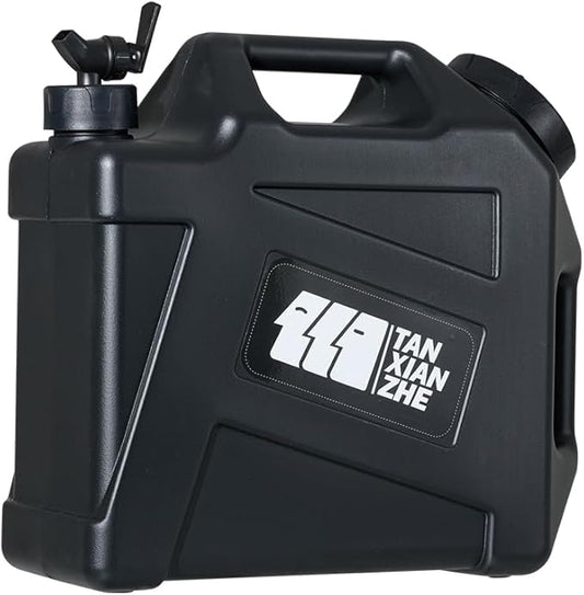 12L Portable Water Containers with Spigot, Water Jug BPA Free No Leakage Double Handle Emergency Water Tank for Outdoor Hiking Camping Picnic Barbecue Indoor Water Storage