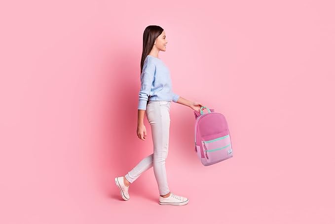 Trail maker Multi Pocket Multicolor Backpack with Adjustable Padded Straps