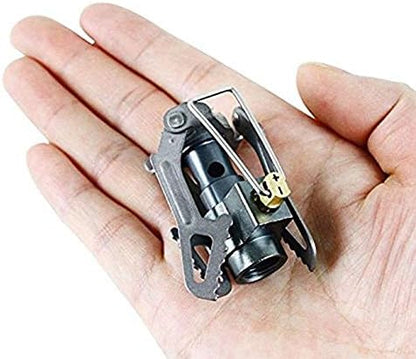 BRS Outdoor BRS-3000T Ultra-Light Titanium Alloy Miniature Portable Picnic Camping Gas Cooking Stove Portable Ultralight Burner 25gram