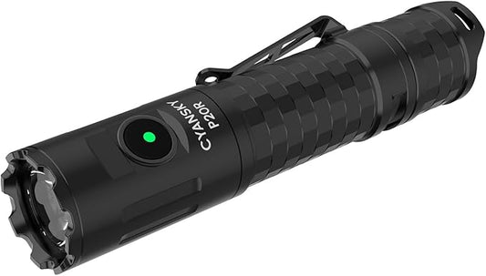 CYANSKY P20R Flashlights High Lumens,Rechargeable Flashlight,1900 Lumen Super Bright,Portable Pocket EDC Flashlgiht,LED Flash Lights for Home,Emergency,Camping,Camping,Hiking ﻿
