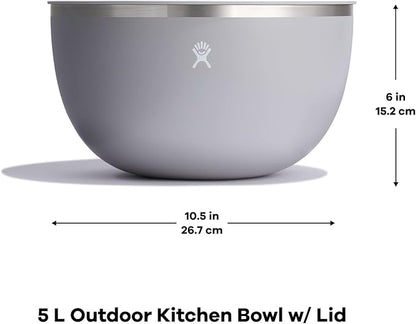 Hydro Flask Outdoor Kitchen Bowl - Stainless Steel Dinnerware Reusable Camping Gear Mess Kit - Dishwasher Safe, BPA-Free, Non-Toxic