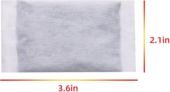 Hot Hand Warmers - 60 Individual Warmers Disposable, Hot Hands Hand Warmers, Up to 10 Hours of Safe and Continuous Heat, Perfect for Camping, Outdoor Skiing, Fishing. Ideal for Outdoors and Travel.