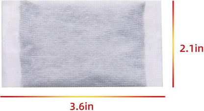 Hot Hand Warmers - 60 Individual Warmers Disposable, Hot Hands Hand Warmers, Up to 10 Hours of Safe and Continuous Heat, Perfect for Camping, Outdoor Skiing, Fishing. Ideal for Outdoors and Travel.