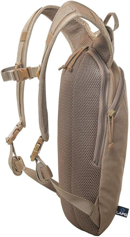 LA Police Gear 2L (70 ounces) 600D Polyester Emergency Hydration Bladder Pack for Running, Hiking, Cycling, Climbing, Camping, Biking, and Tactical,