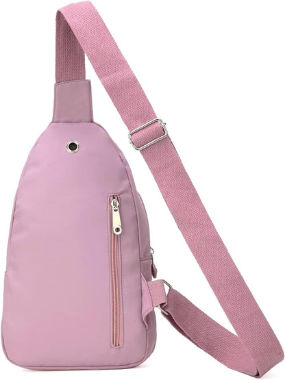 Small Sling Backpack Crossbody Sling Bag, Chest Bag Daypack Fanny Pack Cross Body Bag for Outdoors Hiking Traveling