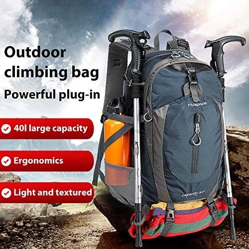 40L Waterproof Lightweight Hiking,Camping,Travel Backpack for Men Women