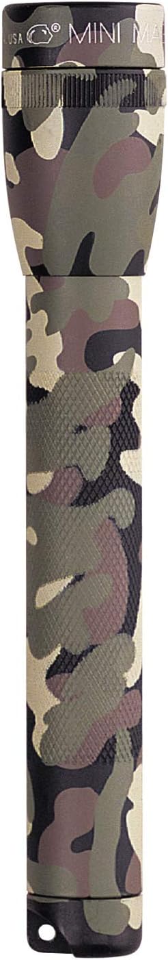 MagLite - M2A02L Maglite Mini Incandescent 2-Cell AA Flashlight in Presentation Box, Camo