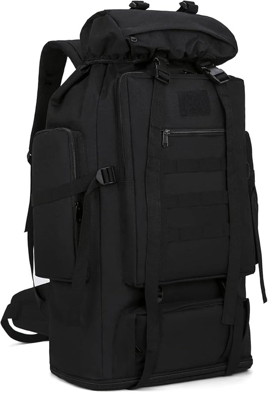 100L Hiking Camping Backpack Tactical Backpack for Men and Women Large Survival Hunting Waterproof Backpack Molle Rucksack Military Camping Backpacking Daypack