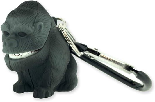 Big Discoveries WildLight Animal Carabiner Flashlight - Fun Mini Keychain Flash Lights for Kids, Nurses, Camping