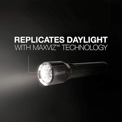 Energizer LED Flashlight, Super Bright Flashlight for Camping and Power Outages, Flash Light with AA Batteries Included , Pack of 1