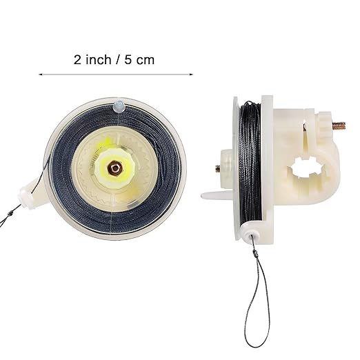 2 Pcs Kevlar Trip Wire on Reusable Reel (85ft),Trip Wire for Perimeter Trip Alarm 12 Gauge and Trip Wire Alarm Device,Kevlar Line for Camping Perimeter Alarm and Early Warning Security Trip Alarm
