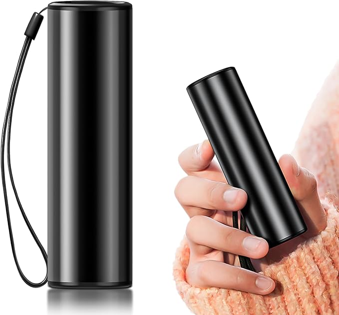 Hand Warmers Rechargeable, 1 Pack 8000mAh, Electric Portable Pocket Hand Warmer, 2 in 1 Hand Warmers and USB C Power Bank, Great Winter Warm Gifts for Ourdoor, Camping, Hunting, Girls