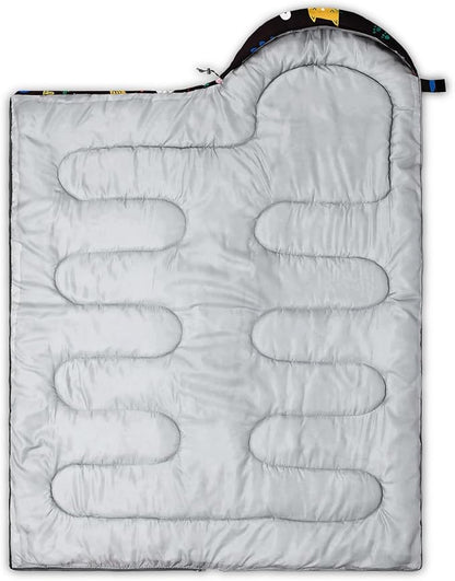 Camping Sleeping Bags,Mermaid Horse Butterfly Starry Sky 3 Season Warm & Cool Weather,Lightweight,Waterproof Sleeping Bags for Adults & Kids,Traveling,and Outdoors,Camping Gear Equipment