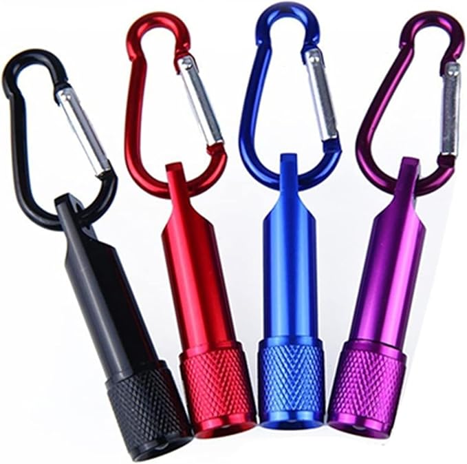 Purple Mini Bright Key Ring Portable Pocket Torch,Keychain LED Flashlight, for EDC, Night Reading, Camping, Power Outage, Emergency，Flashlights，Handheld Flashlights
