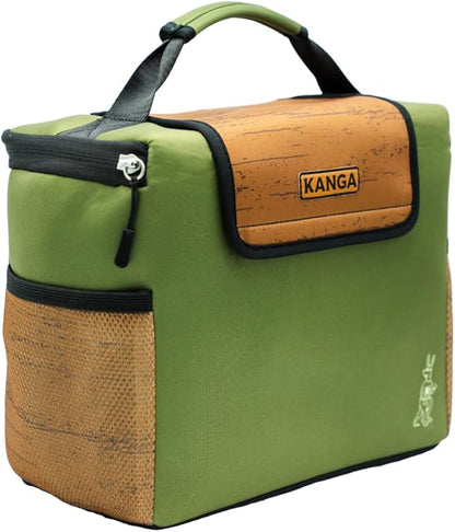Kanga Softside Cooler Insulated Lunch Box - 4 Layer Insulation Drink Cooler for Food, Snacks, Can Beer and Seltzers - Leak Proof and Durability Tested - Kanga Brew Box