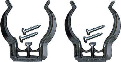 Maglite Black Universal Mounting Brackets for D-Cell Flashlight, 2 pk